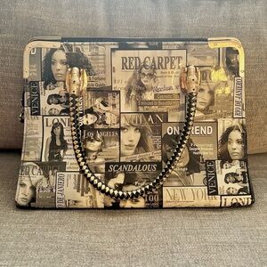 Vintage Fashion Magazine Purse